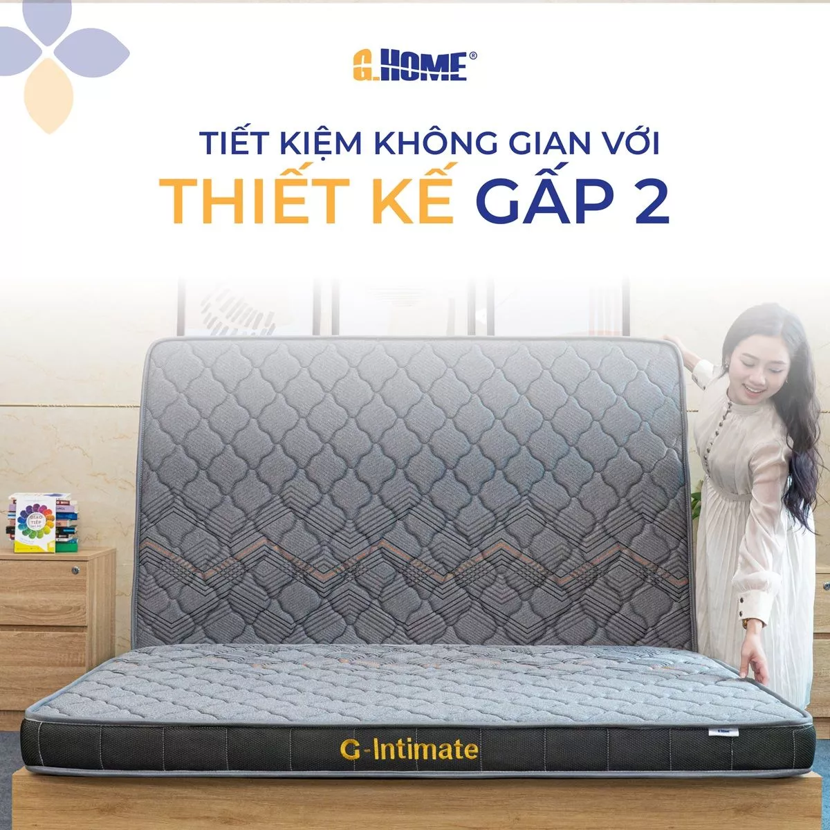 Nệm Bông Ép Gấp 2 G - Intimate