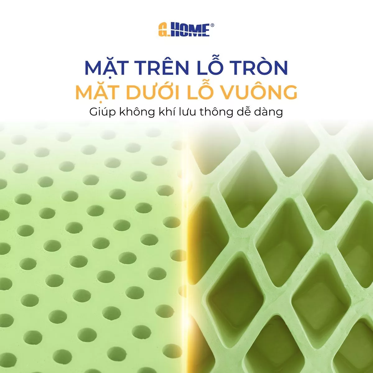 Nệm Cao Su Thiên Nhiên Latex Green Tea