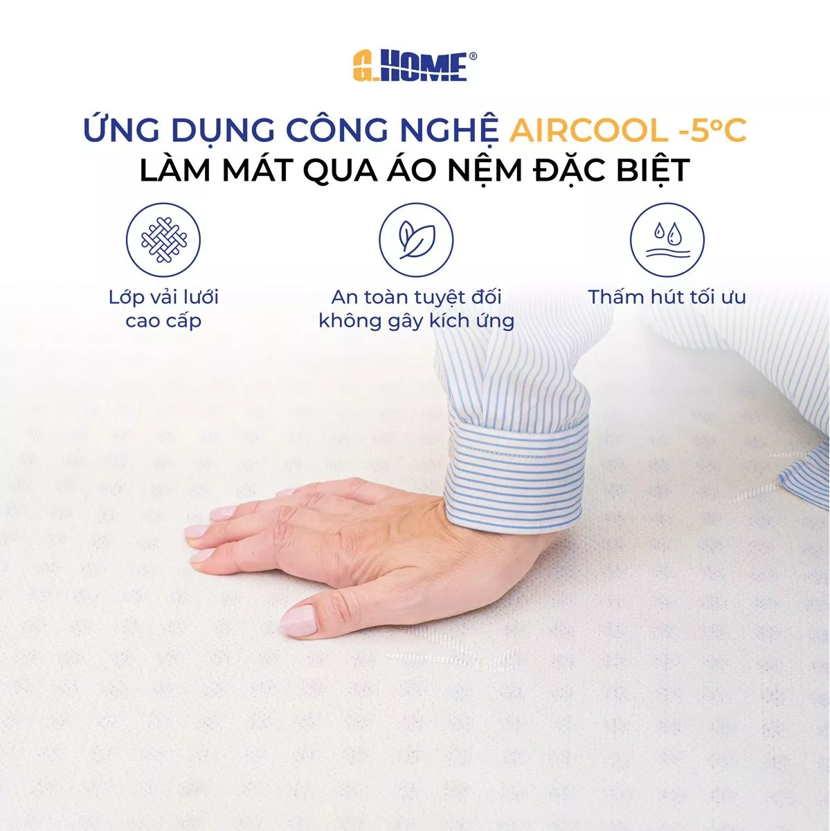 Nệm Cao Su Thiên Nhiên Latex Green Tea