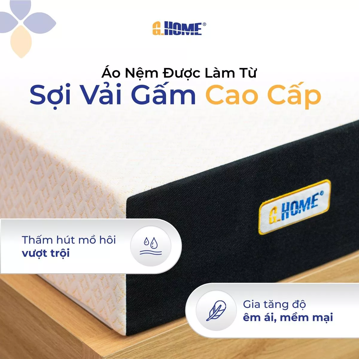 Nệm Cao Su Thiên Nhiên 100% Latex Signature
