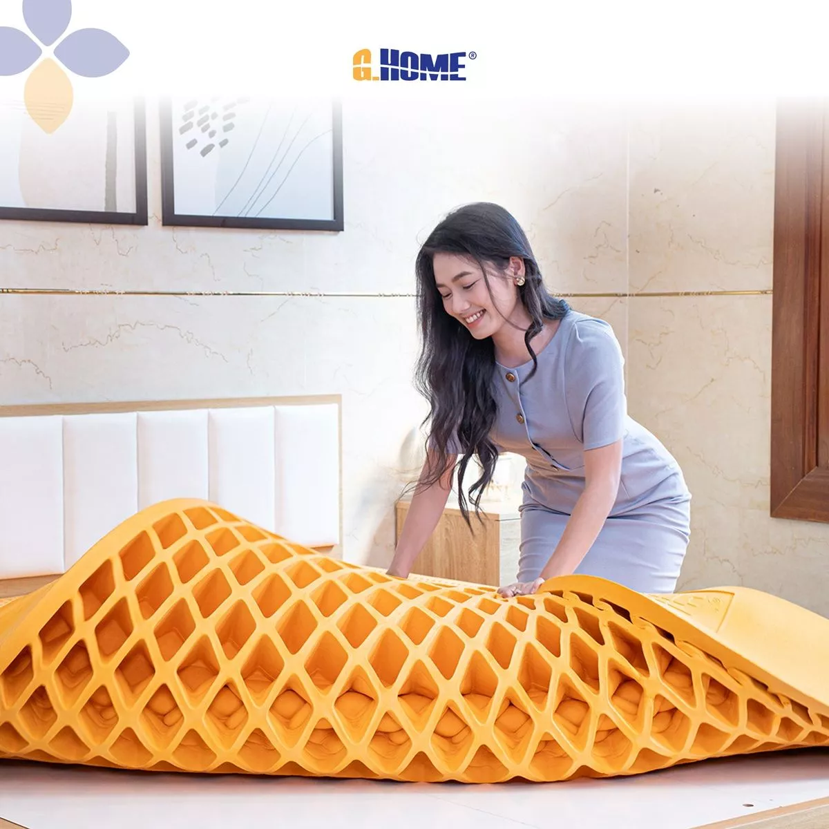 Nệm Cao Su Thiên Nhiên 100% Latex Signature