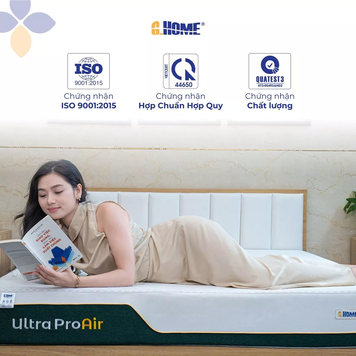 Nệm foam 2 thành phần Ultra Pro Air