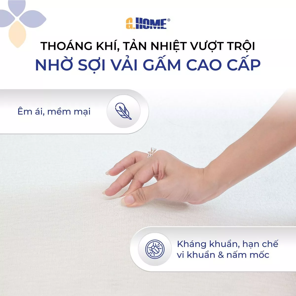 Nệm Foam Cao Su Nhân Tạo Premier Comfort