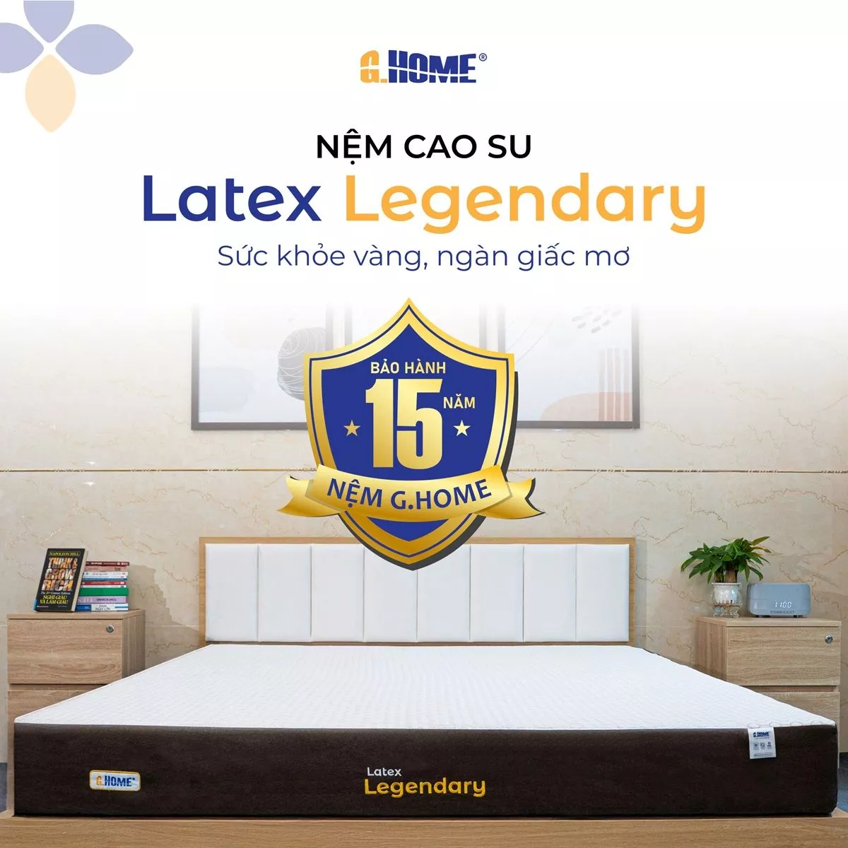 Nệm Foam Latex Legendary