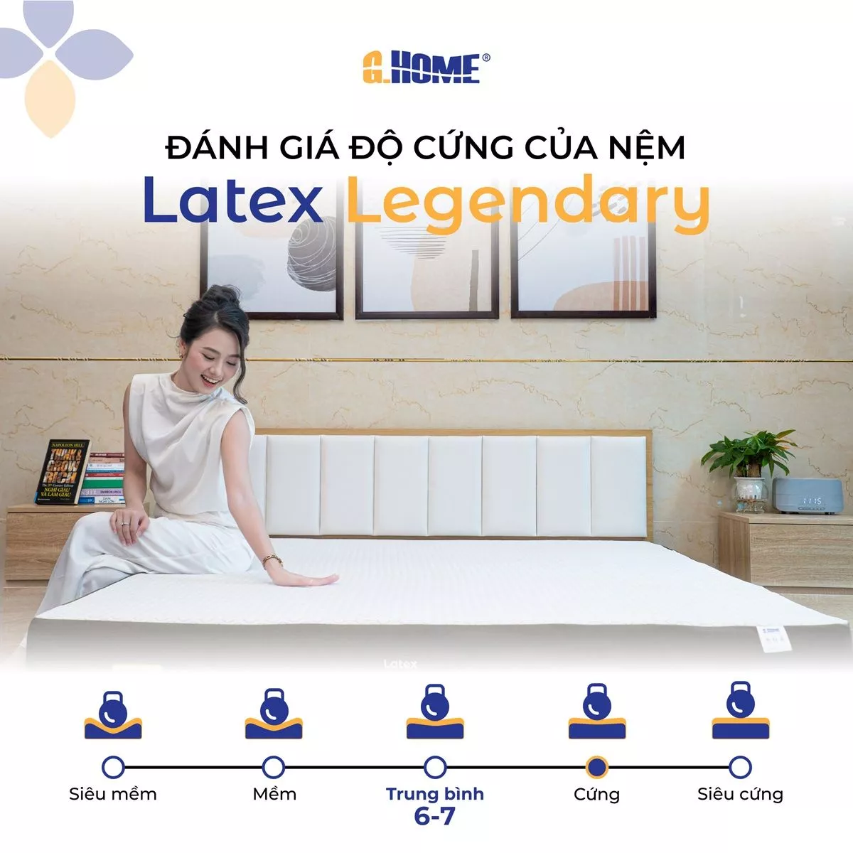 Nệm Foam Latex Legendary