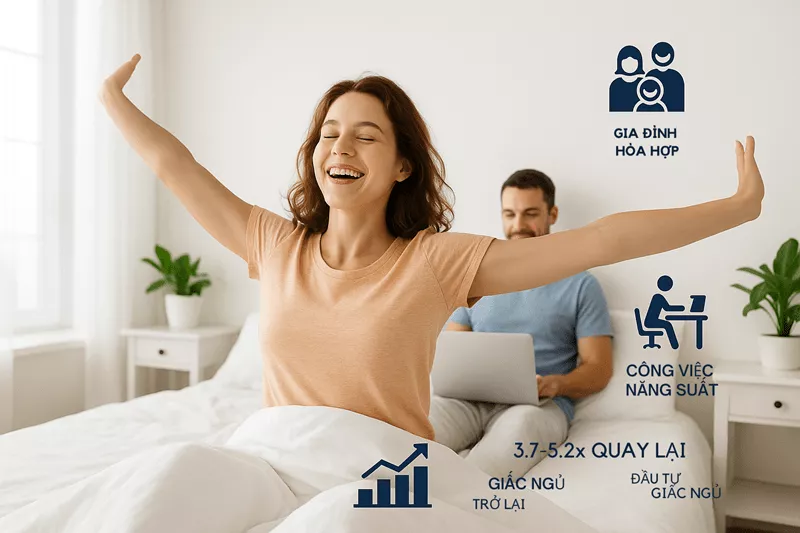 7 Yếu Tố Vàng Quyết Định Chất Lượng Giấc Ngủ: Nệm Tốt Chưa Đủ!