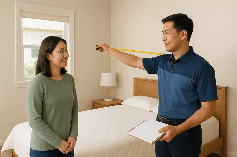 Chọn Kích Thước Nệm Phù Hợp Với Không Gian Phòng Ngủ