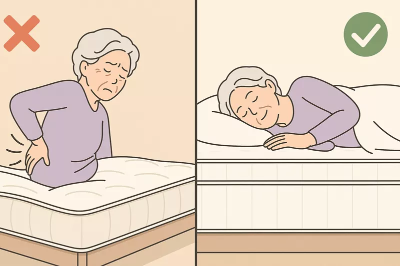 Chọn Nệm Phù Hợp Cho Người Lớn Tuổi: Ưu Tiên Sức Khỏe Và Thoải Mái