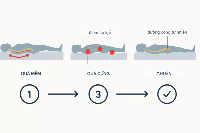 Hướng Dẫn Chọn Nệm Cho Người Đau Lưng Và Đau Cột Sống