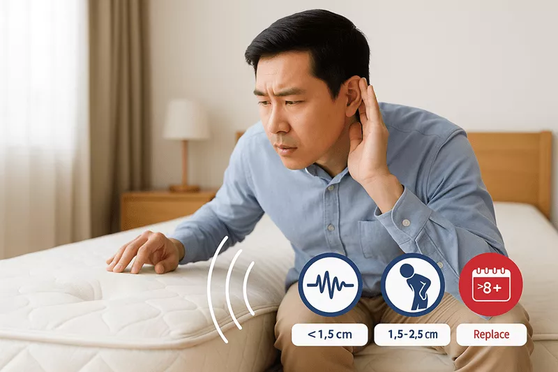 5 Dấu Hiệu Nệm Lò Xo Cần Thay Thế Ngay Lập Tức