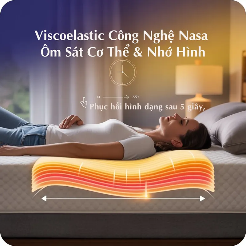 Memory Foam Là Gì? Khái Niệm Và Đặc Điểm Cơ Bản