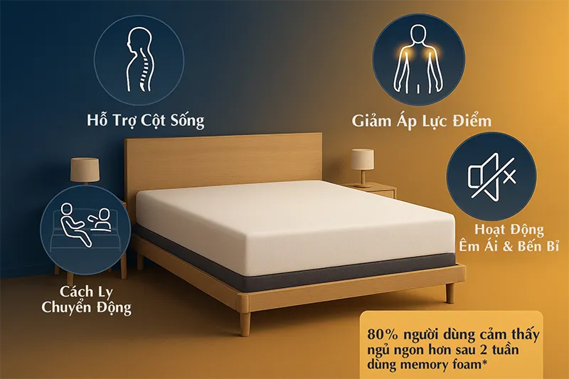 Ưu Điểm Tiềm Năng Của Memory Foam