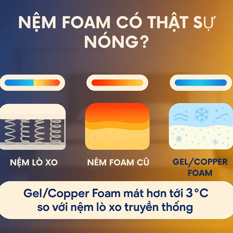 Những Lầm Tưởng Phổ Biến Về Nệm Foam